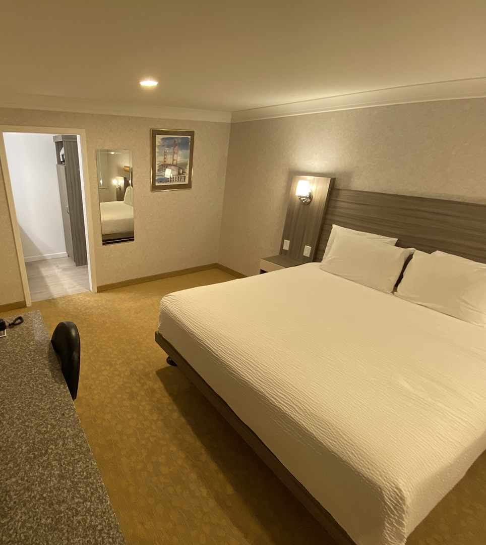 FIND COMFORTABLE GUEST ROOMS  AT OUR DOWNTOWN SAN FRANCISCO HOTEL